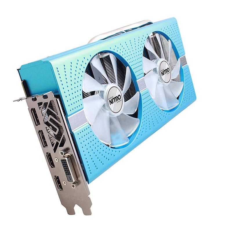Видеокарта Б/У Radeon RX 580 SAPPHIRE Nitro+ Special Edition GDDR5 8GB Фото: 2