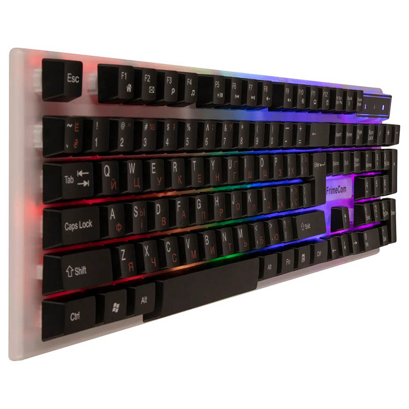 Клавиатура FrimeCom FC-801А-USB Black Фото: 1