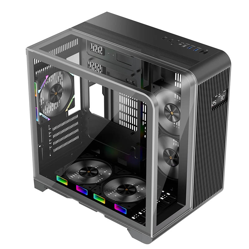 Компьютер FORSAGE (RT5 Black): AMD Ryzen 5 5500, GeForce GTX 1070, Mini-Midi-Full-Tower Фото: 1