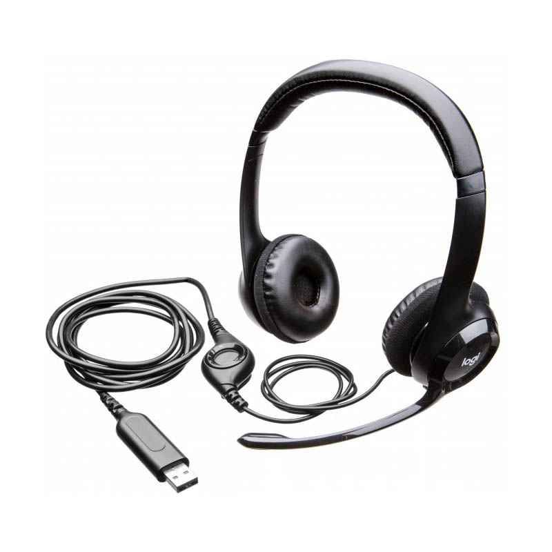 Гарнитура Logitech H390 USB (981-000406) Фото: 4