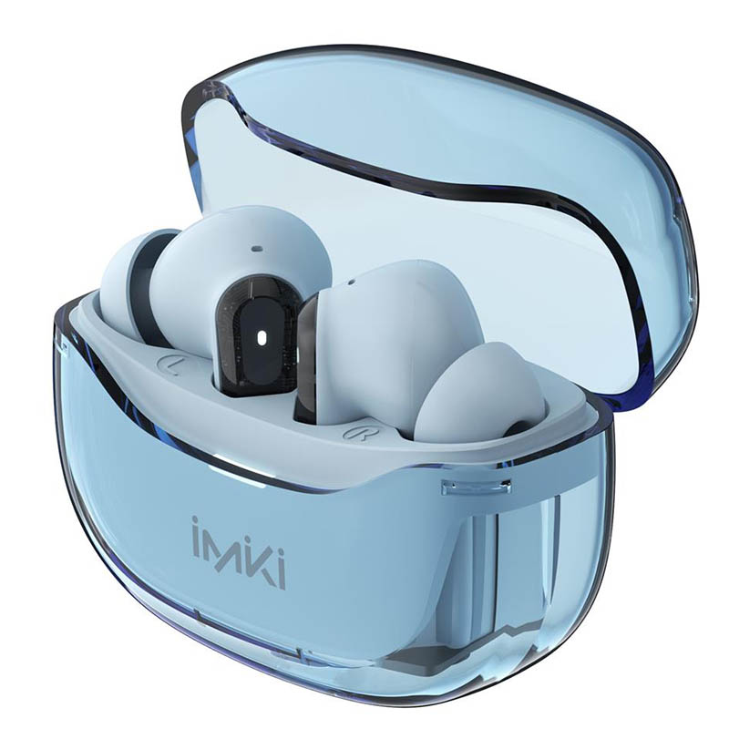 Гарнитура iMiki T14SE Sky Blue Bluetooth Фото: 3
