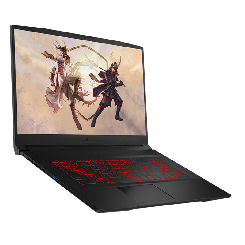Ноутбук Б/У 17.3 MSI GF76 Katana 11UC-817NEU: Intel Core i5-11400H, nVidia GeForce RTX 3050, IPS, Full HD, Key Light Фото: 1