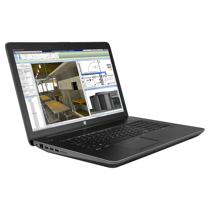 Ноутбук Б/У 17.3 HP ZBOOK 17 G3: Intel Core i7-6820HQ, nVidia Quadro M1000M Фото: 2