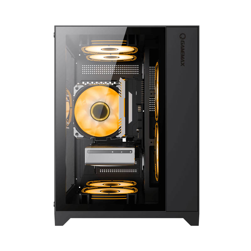 Компьютер FORSAGE (Infinity Mini Black): AMD Ryzen 5 8400F, GeForce GTX 1060, Mini-Midi-Full-Tower Фото: 2