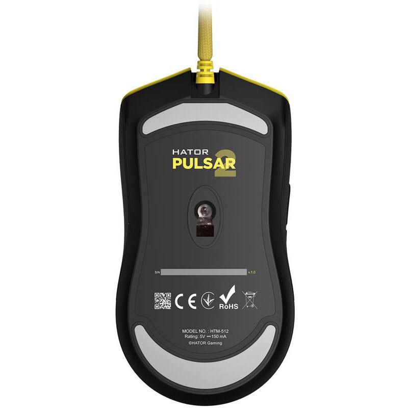 Мышь Hator Pulsar 2 Yellow (HTM-512) Фото: 4