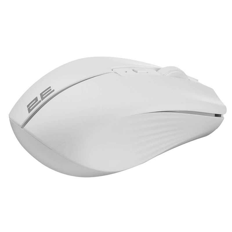 Мышь 2E MF270 Silent Rechargeable WL White (2E-MF270WWH) беспроводная Фото: 1