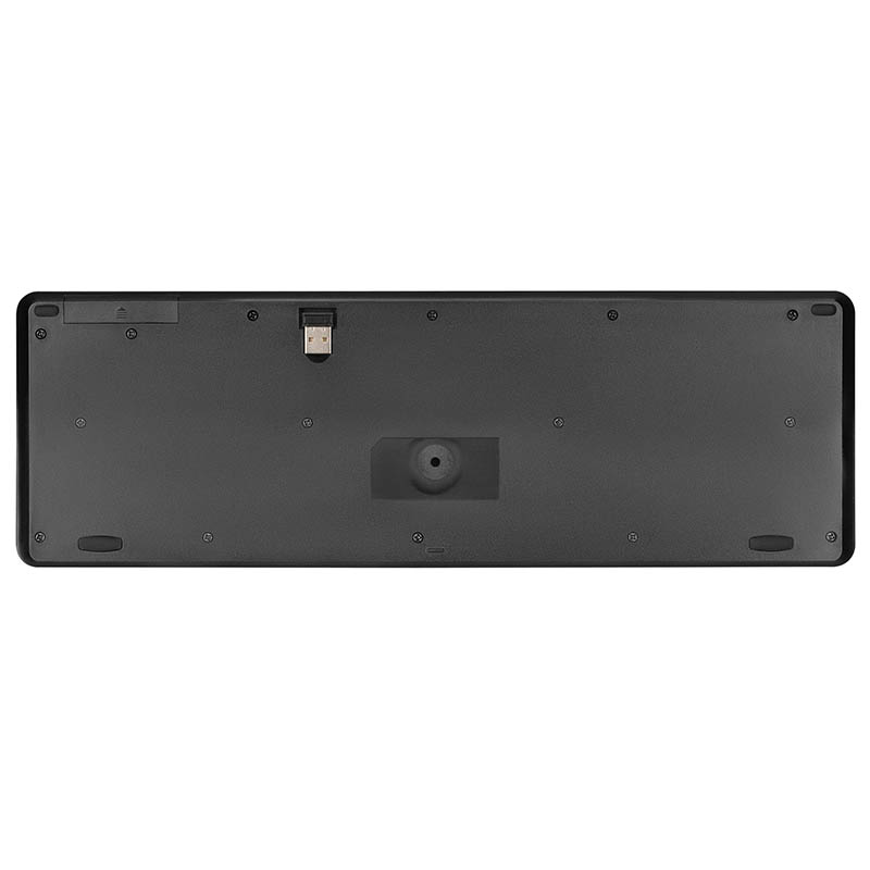 Клавиатура 2E KS230 Slim WL Ukr Black (2E-KS230WB) беспроводная Фото: 2