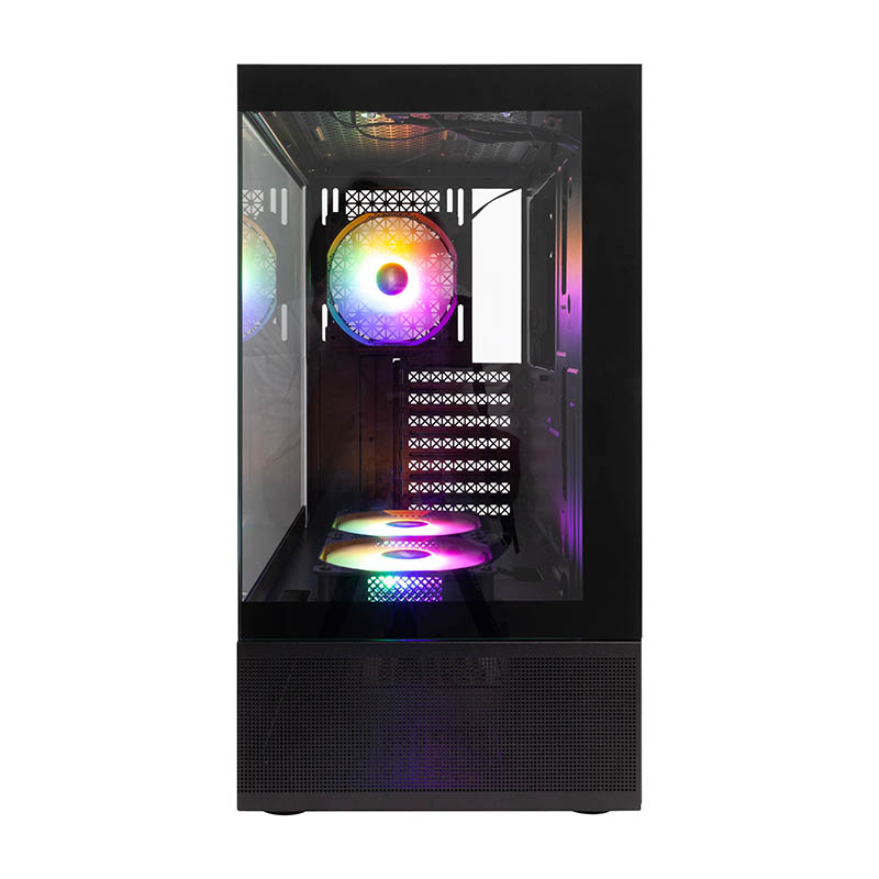 Компьютер FORSAGE (Mi7 A-2F2R-1F2 Black): AMD Ryzen 5 5500, GeForce GTX 1060, Mini-Midi-Full-Tower Фото: 2