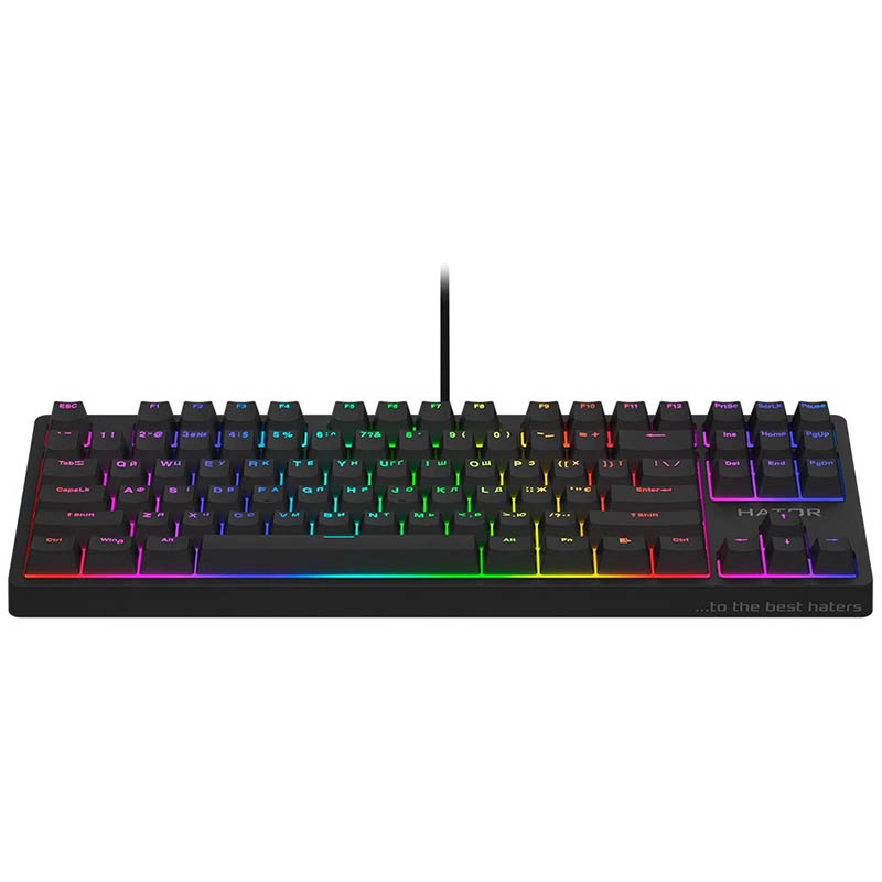 Клавиатура Hator Rockfall 2 Mecha TKL Orange Black (HTK-520) Фото: 1