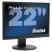 Монітор Б/В 22 Iiyama ProLite B2206WS, Широкий Фото: 1