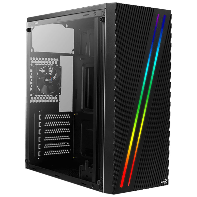 Компьютер Б/У AeroCool Streak A-BK-v1 Black: Intel Xeon E5-1620, No video card, Mini-Full-Tower Фото: 2