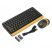 Комплект (клавиатура+мышь) A4Tech FG1110 Bumblebee USB беспроводные Фото: 1