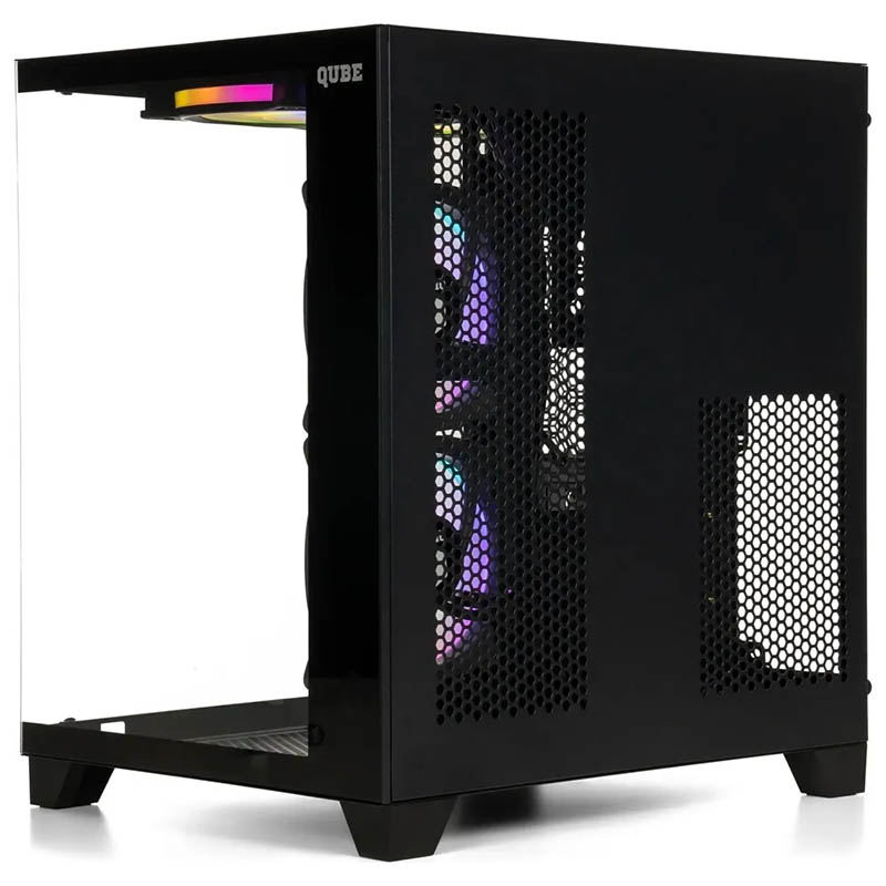 Комп`ютер Qube REEF GBNU3 Black: AMD Ryzen 5 8400F, GeForce RTX 4060, Mini-Full-Tower Фото: 2