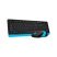 Комплект (Клавіатура+миша) A4Tech FG1010 Black/Blue USB бездротові Фото: 2