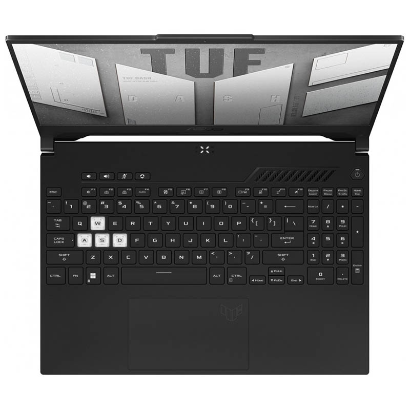 Ноутбук Б/В 15.6 Asus TUF Dash F15 FX517ZM-HN152X: Intel Core i5-12450H, nVidia GeForce RTX 3060, IPS, Full HD, Key Light Фото: 1