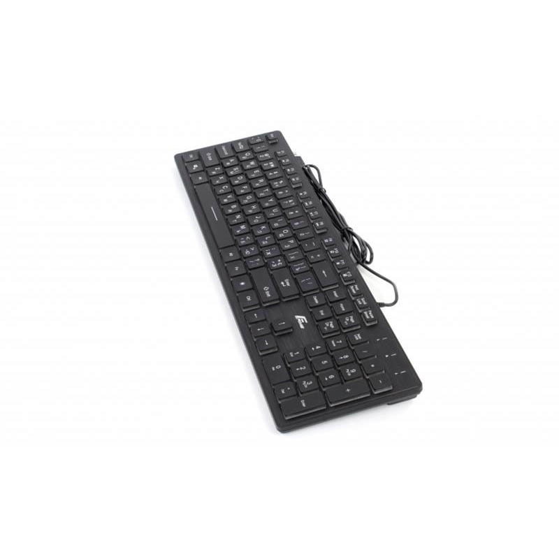Клавіатура Frime Moonfox 3Color Ukr (FLK18210) Black USB Фото: 2