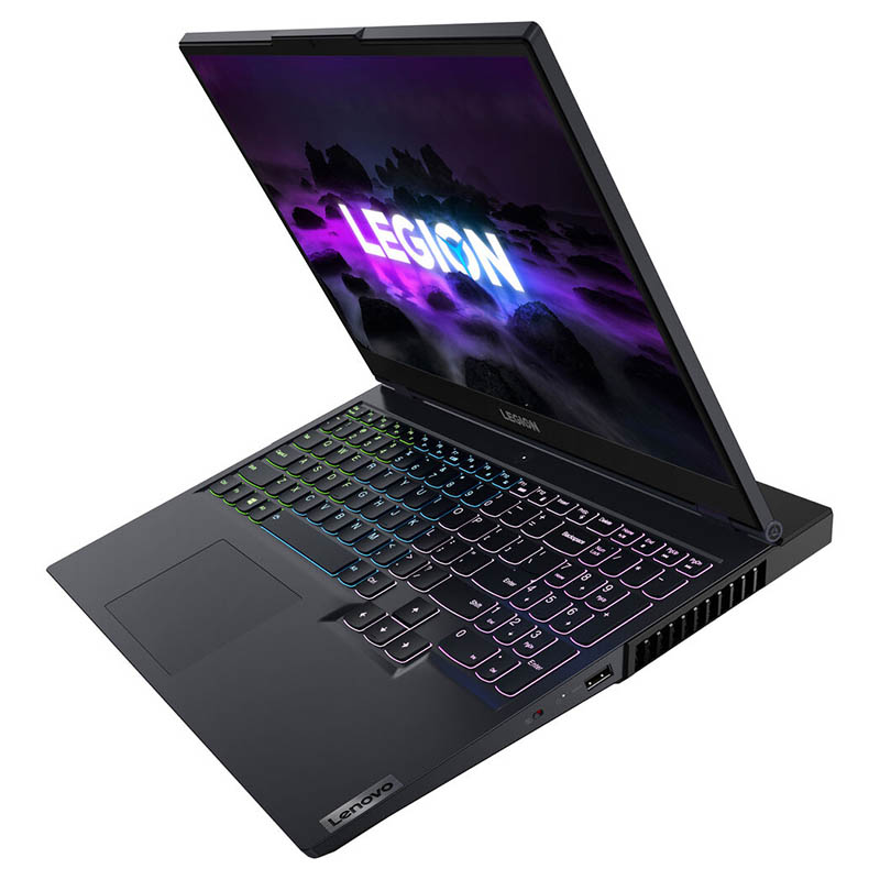 Ноутбук Б/У 15.6 Lenovo Legion 15ACH6: AMD Ryzen 5 5600H, nVidia GeForce RTX 3050, IPS, Full HD, Key Light Фото: 2