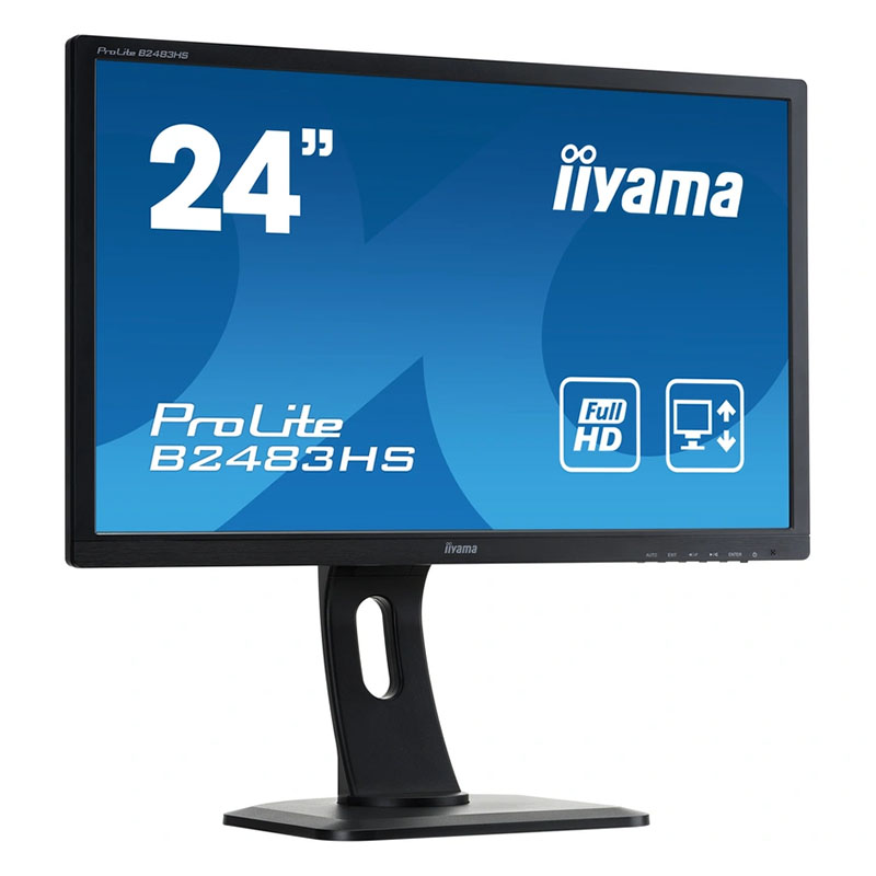 Монитор Б/У 24 Iiyama ProLite B2483HS, Широкий Фото: 2