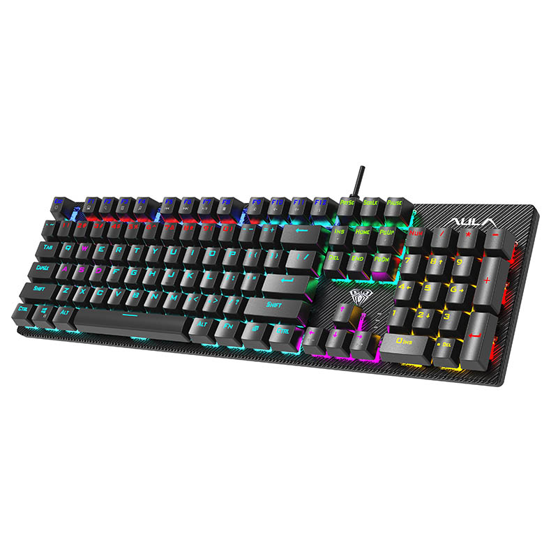 Клавиатура Aula Mechanical S2022 Black keycaps, blue switch (6948391202235) Фото: 3