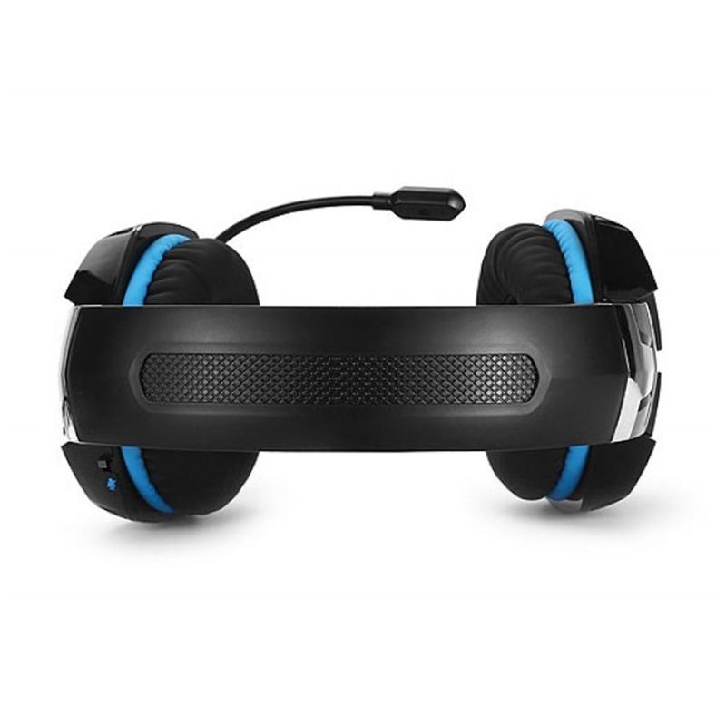 Гарнитура REAL-EL GDX-7500 Black/Blue Фото: 2