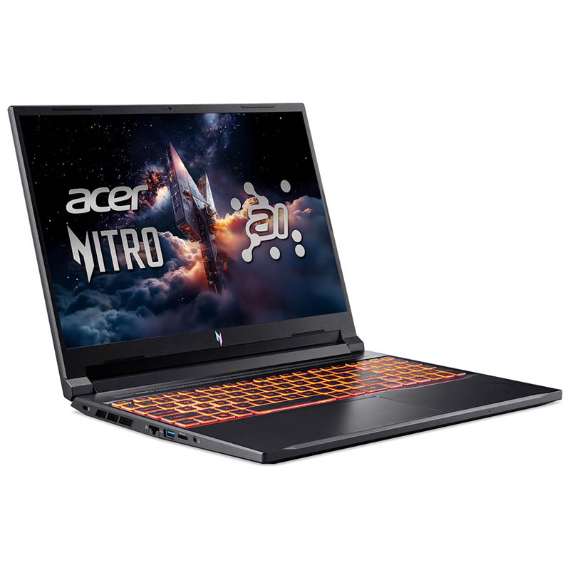 Ноутбук Б/У 16 Acer Nitro V 16 ANV16-42-R7BP: AMD Ryzen 7 260, DDR5 16 GB, SSD 1 TB, nVidia GeForce RTX 5060, IPS, Key Light Фото: 3