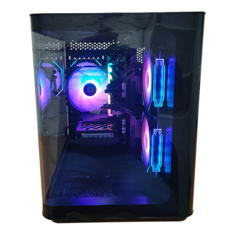 Компьютер STALKER (P300C-G-BK-v1 Black): AMD Ryzen 5 8400F, GeForce RTX 5060, Mini-Midi-Full-Tower Фото: 1