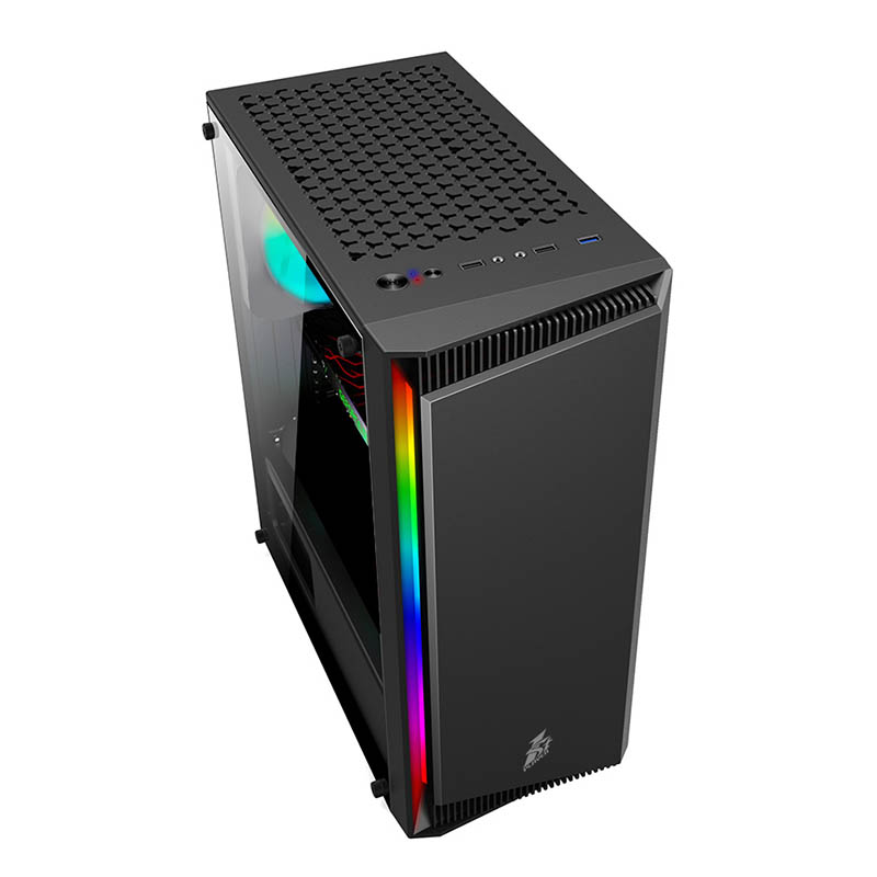 Компьютер 1stPlayer RB-4 1G6-BK: AMD Ryzen 7 5700, GeForce RTX 4060, Midi-Tower. Фото: 3