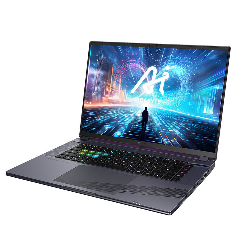 Ноутбук Б/У 16 Gigabyte Aorus 16X ASG ASG-53NEC54SH: Intel Core i7-14650HX, nVidia GeForce RTX 4070, IPS, Key Light Фото: 2