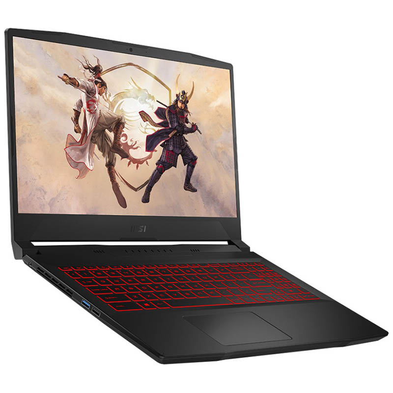 Ноутбук Б/У 15.6 MSI GF66 Katana 11UC-056NEU: Intel Core i5-11400H, nVidia GeForce RTX 3050, IPS, Full HD, Key Light Фото: 2