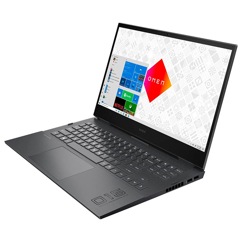 Ноутбук Б/У 16.1 HP Omen 16-C0825NO: AMD Ryzen 7 5800H, nVidia GeForce RTX 3070, IPS, Full HD, Key Light Фото: 1