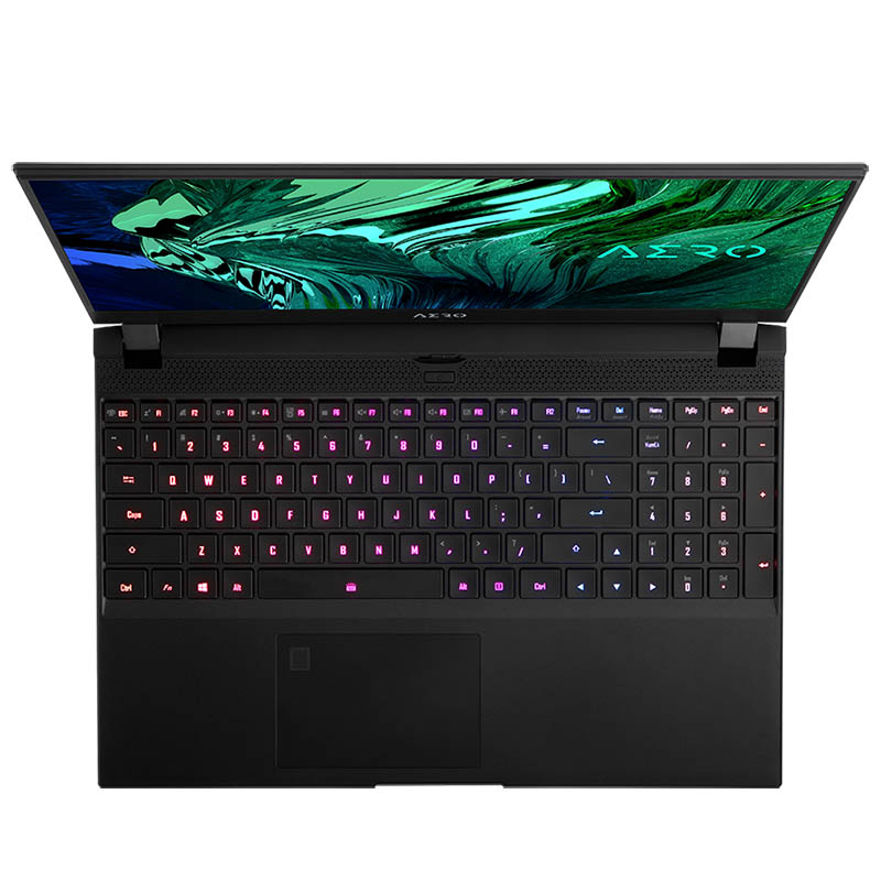 Ноутбук Б/У 15.6 Gigabyte AERO 15 OLED RP75: Intel Core i7-11800H, nVidia GeForce RTX 3070, Key Light Фото: 1