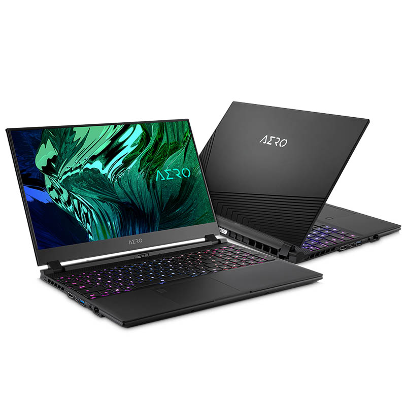Ноутбук Б/У 15.6 Gigabyte AERO 15 OLED RP75: Intel Core i7-11800H, nVidia GeForce RTX 3070, Key Light Фото: 2