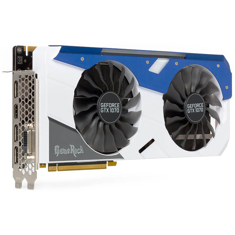 Видеокарта Б/У GeForce GTX 1070 PALIT GameRock GDDR5 8GB Фото: 1