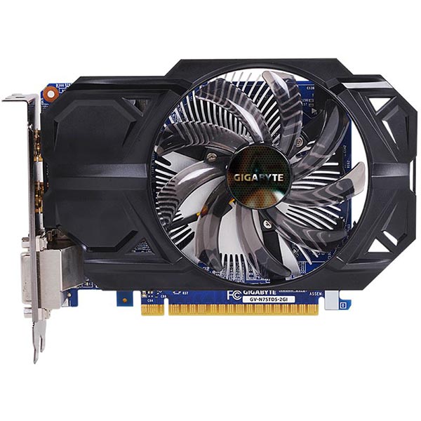 Видеокарта Б/У GeForce GTX 750 GIGABYTE GDDR5 2GB Фото: 2