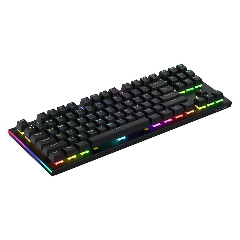 Клавиатура Hator Gravity X TKL (HTK550UA) Orange Black USB Фото: 2
