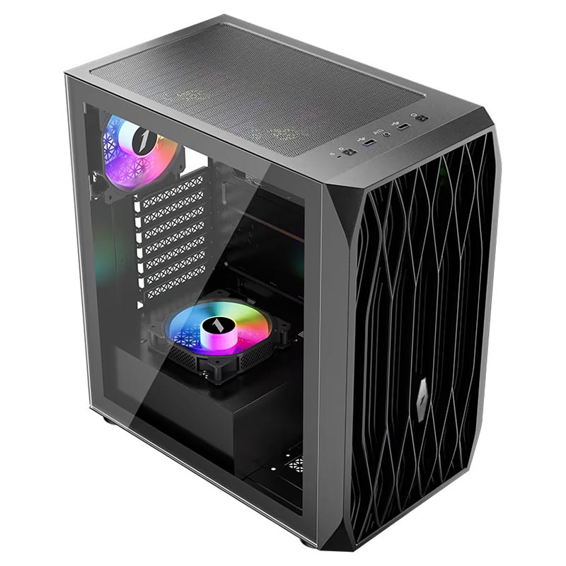 Компьютер 1stPlayer AY7-4F1 Black: Intel Core i5-10400F, GeForce RTX 1660 Ti, Mini-Full-Tower Фото: 3