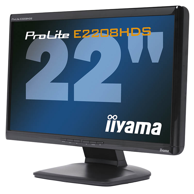 Монитор Б/У 22 Iiyama ProLite E2208HDS, Широкий Фото: 1