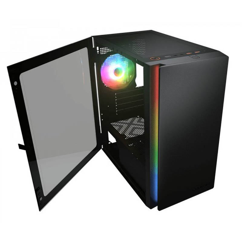 Компьютер HUNTER (Purity RGB Black): AMD Ryzen 5 5500, GeForce RTX 5060, Mini-Midi-Full-Tower Фото: 4