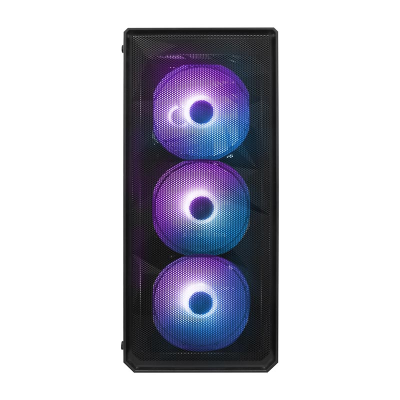 Компьютер FORSAGE (FD3-4F2(AP)-BK Black): AMD Ryzen 5 3600, AMD Radeon RX 580, Mini-Midi-Full-Tower Фото: 1