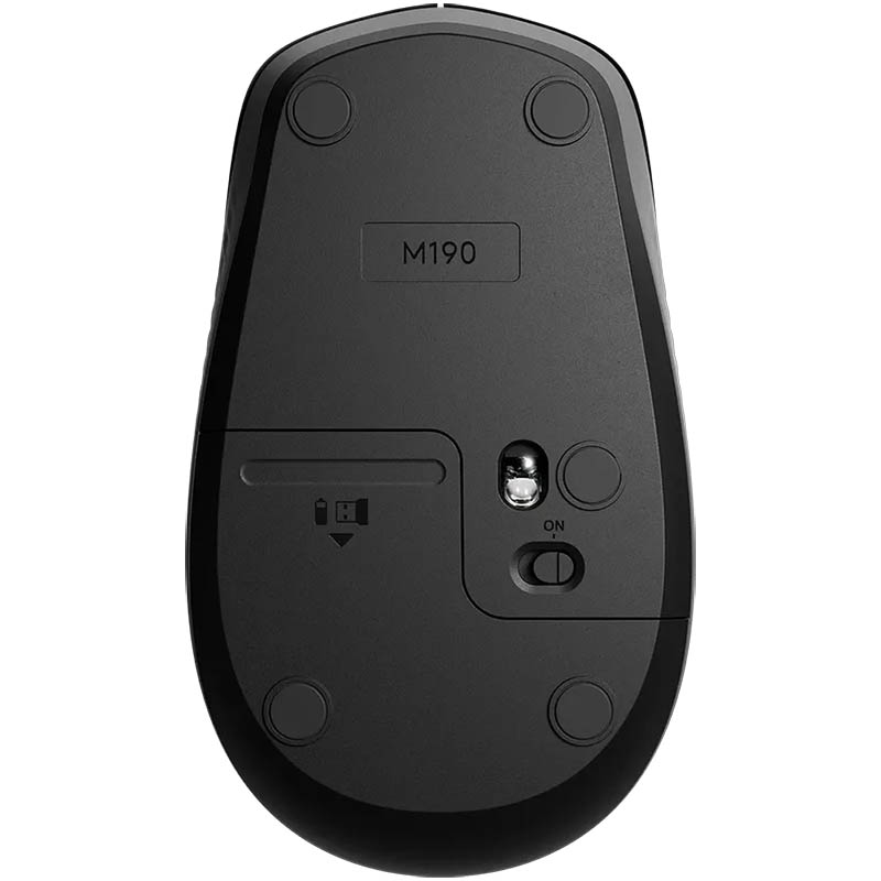 Мышь Logitech M190 беспроводная Mid Grey Фото: 4