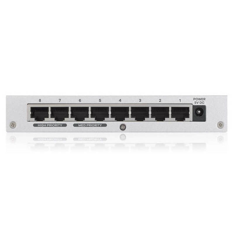 Коммутатор ZYXEL GS-108B v3 (GS-108BV3-EU0101F) Фото: 3