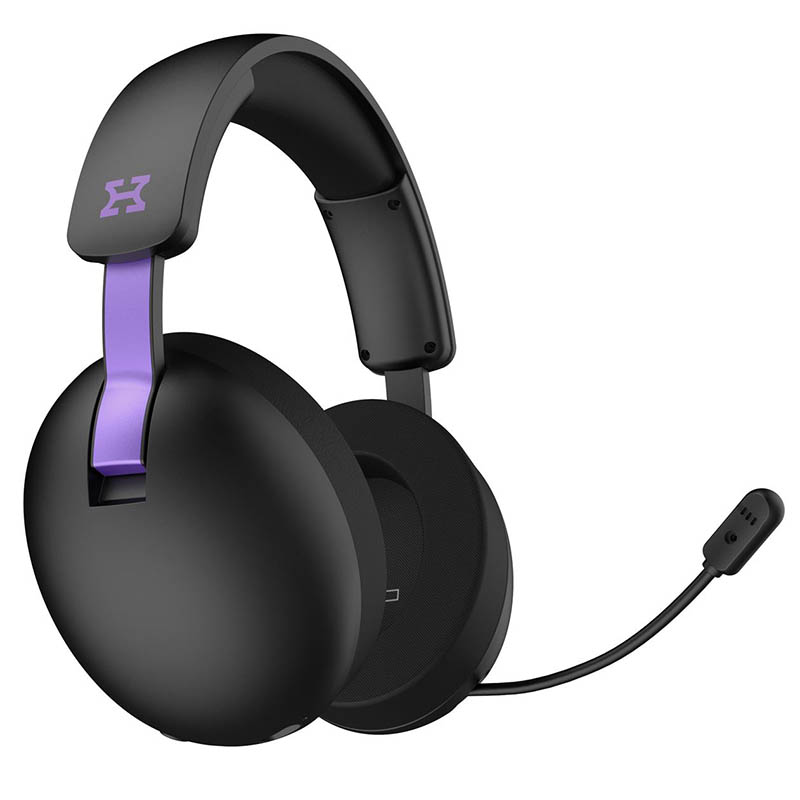 Гарнитура Hator Hellyberry HH30 Wireless Black/Violet (HH30_wireless_BV) Bluetooth Фото: 1