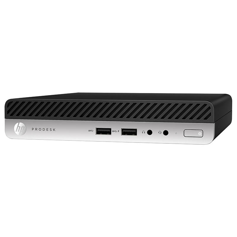 Компьютер Б/У HP ProDesk 400 G5 mini: Intel Core i3-9100T, DDR4, Intel UHD Graphics 630, Micro-Nettop/USFF Фото: 1