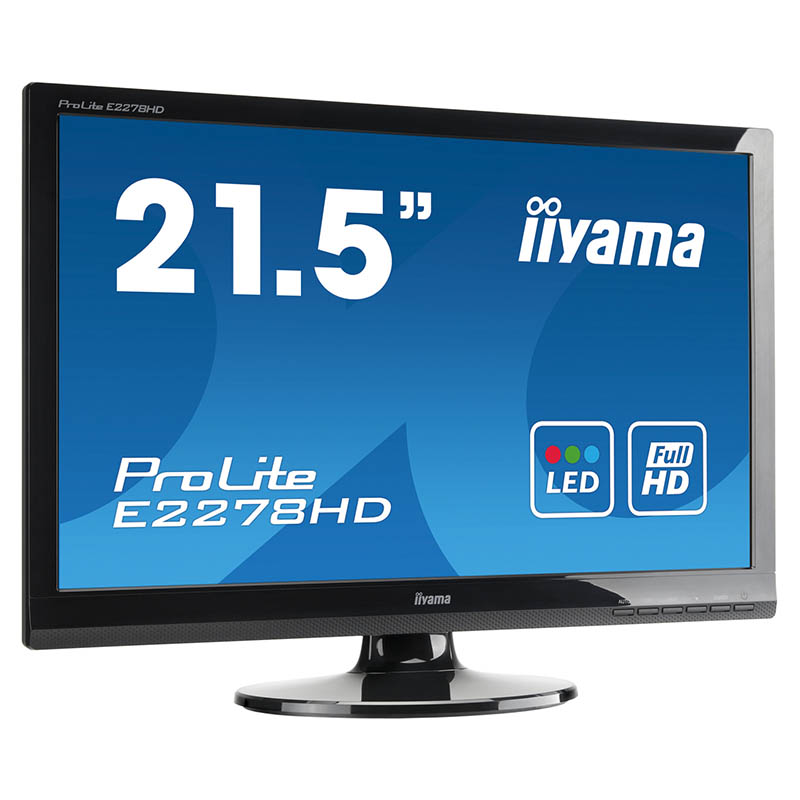 Монітор Б/В 21,5 Iiyama ProLite E2278HD, Широкий Фото: 1