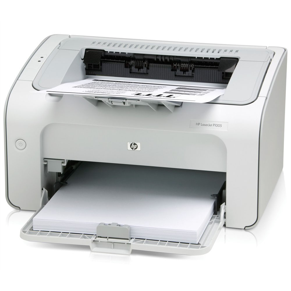 Принтер Б/В HP LaserJet P1005, Лазерний друк Фото: 1