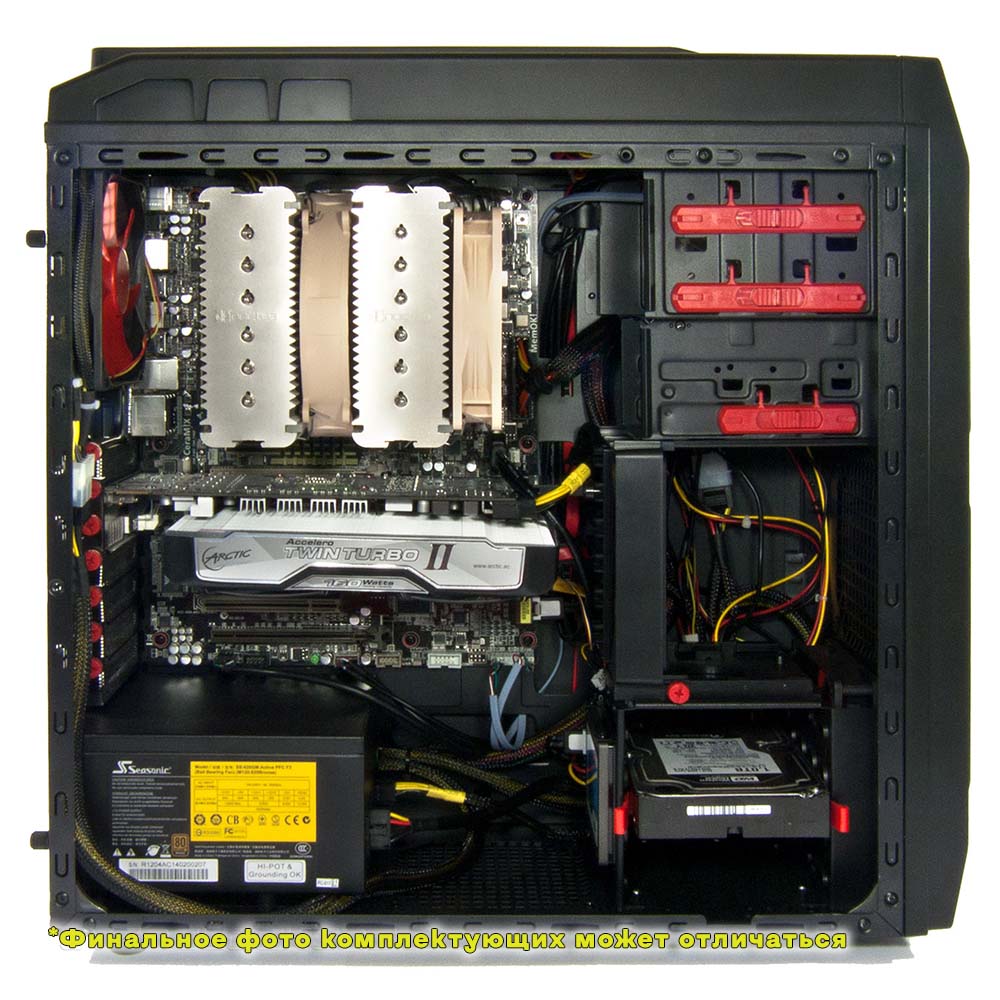 Комп`ютер Б/В Chieftec LF 01B: AMD FX, No video card, Mini-Full-Tower Фото: 4