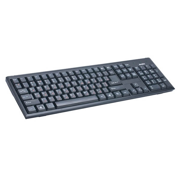 Клавіатура Sven 303 Standard Ukr Black USB Фото: 1