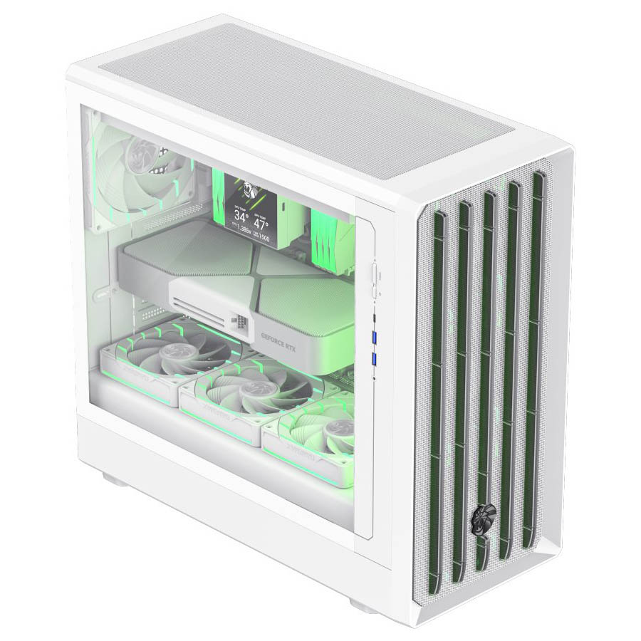 Комп`ютер ICE (Claw 360 WH): Intel Core Ultra 5 225F, DDR5 32 GB, SSD 1 TB, GeForce RTX 5060, Mini-Midi-Full-Tower Фото: 1