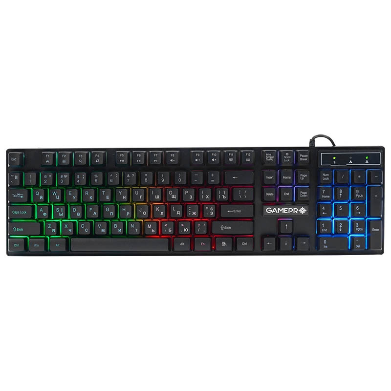 Клавиатура GamePro GK296 RGB Black