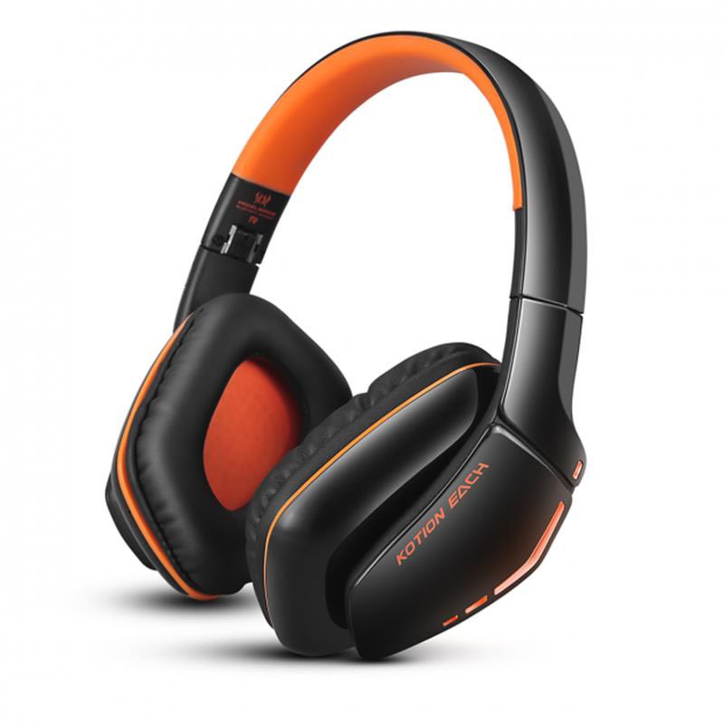 Гарнитура Kotion EACH B3506 Black/Orange (KTB3506BT) Bluetooth